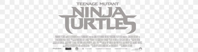 Teenage Mutant Ninja Turtles Logo, PNG, 3000x800px, Turtle, Area, Black And White, Bluray Disc, Brand Download Free