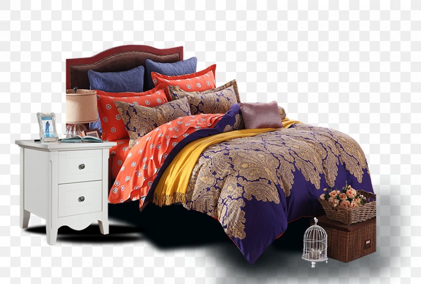Bed Sheet Nightstand Bedding, PNG, 900x607px, Bed Sheet, Bed, Bed Frame, Bedding, Bedroom Download Free