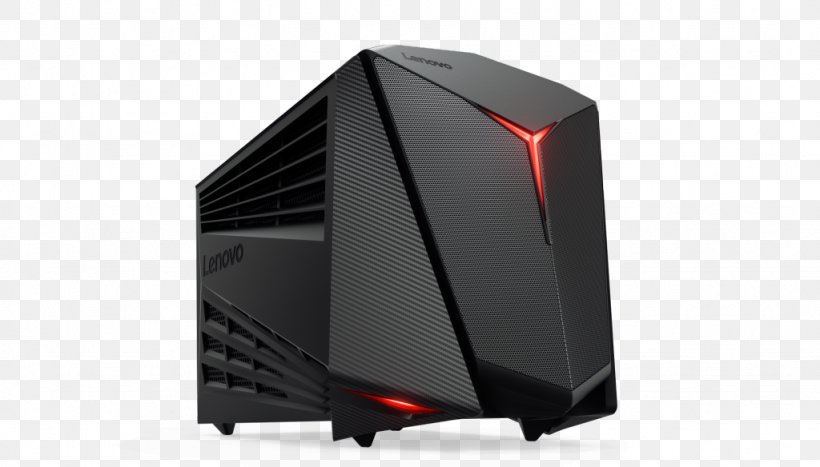 Lenovo IdeaCentre Y710 Cube Desktop Computers Gaming Computer, PNG, 1024x584px, Lenovo Ideacentre Y710 Cube, Computer, Computer Case, Computer Component, Ddr4 Sdram Download Free