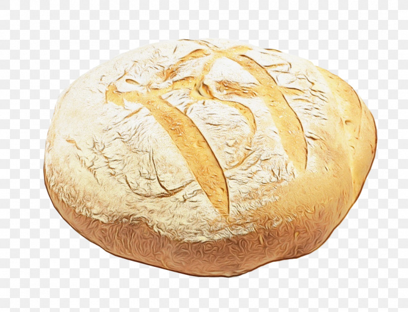 Loaf Staple Food Baked Good Commodity Sourdough Bread, PNG, 1080x828px, Watercolor, Baked Good, Baking, Bun, Commodity Download Free