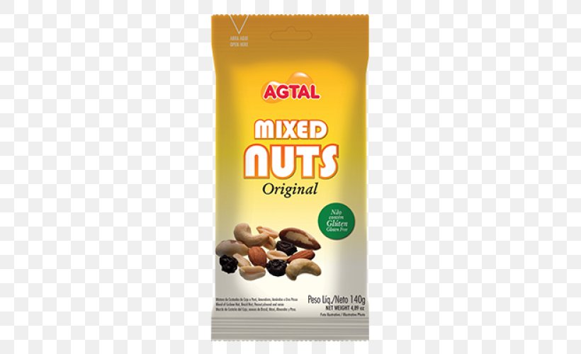 Peanut Mixed Nuts Chocolate Bar Vegetarian Cuisine, PNG, 500x500px, Peanut, Brazil Nut, Caju, Chestnut, Chocolate Bar Download Free