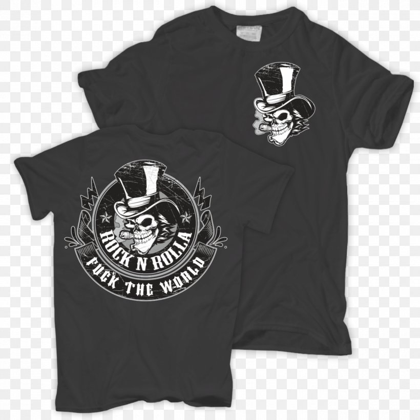 T-shirt Rockabilly Hoodie, PNG, 1300x1300px, Tshirt, Active Shirt, Black, Brand, Clothing Download Free