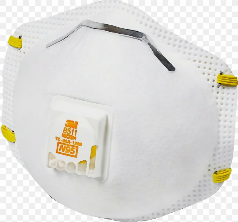 White Yellow, PNG, 1642x1532px, N95 Surgical Mask, Paint, Watercolor, Wet Ink, White Download Free