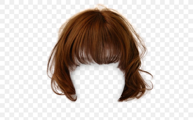 Brown wig png hotsell