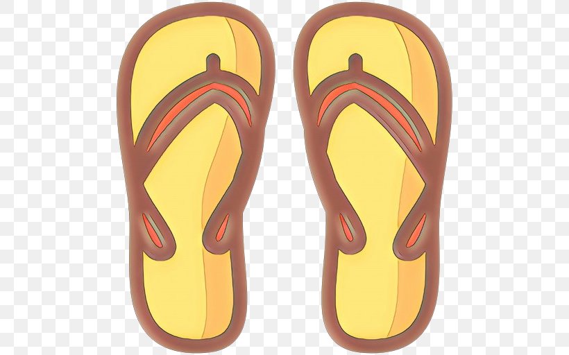 Yellow Background, PNG, 512x512px, Slipper, Clothing, Flipflops, Footwear, Sandal Download Free