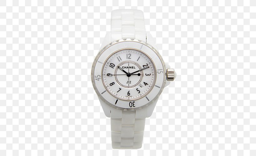 Chanel J12 Watch Ceramic White, PNG, 500x500px, Chanel J12, Auction, Automatic Watch, Brand, Ceramic Download Free