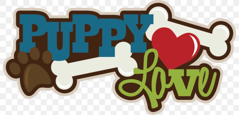 Puppy Love Labradoodle Puppy Love Clip Art, PNG, 800x394px, Puppy, Brand, Cricut, Dog, Labradoodle Download Free