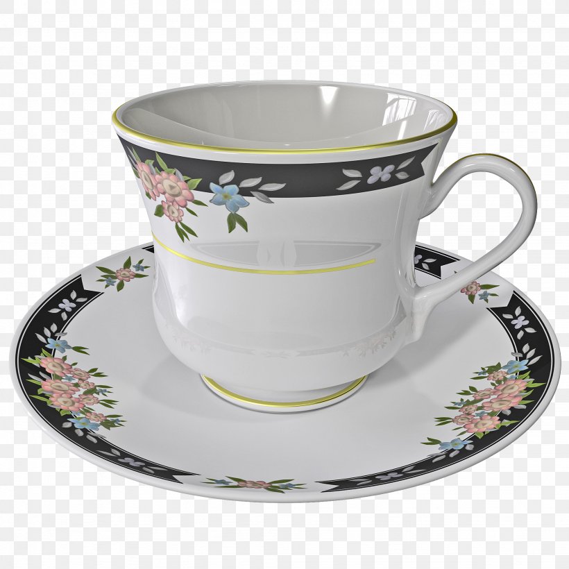 Coffee Cup Saucer Teacup, PNG, 2048x2048px, Coffee Cup, Ceramic, Cup, Decorative Arts, Dinnerware Set Download Free