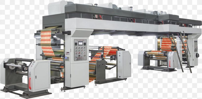 Machine Paper Lamination Printing Rotogravure, PNG, 1000x495px, Machine, Coating, Composite Material, Flexography, Heated Roll Laminator Download Free