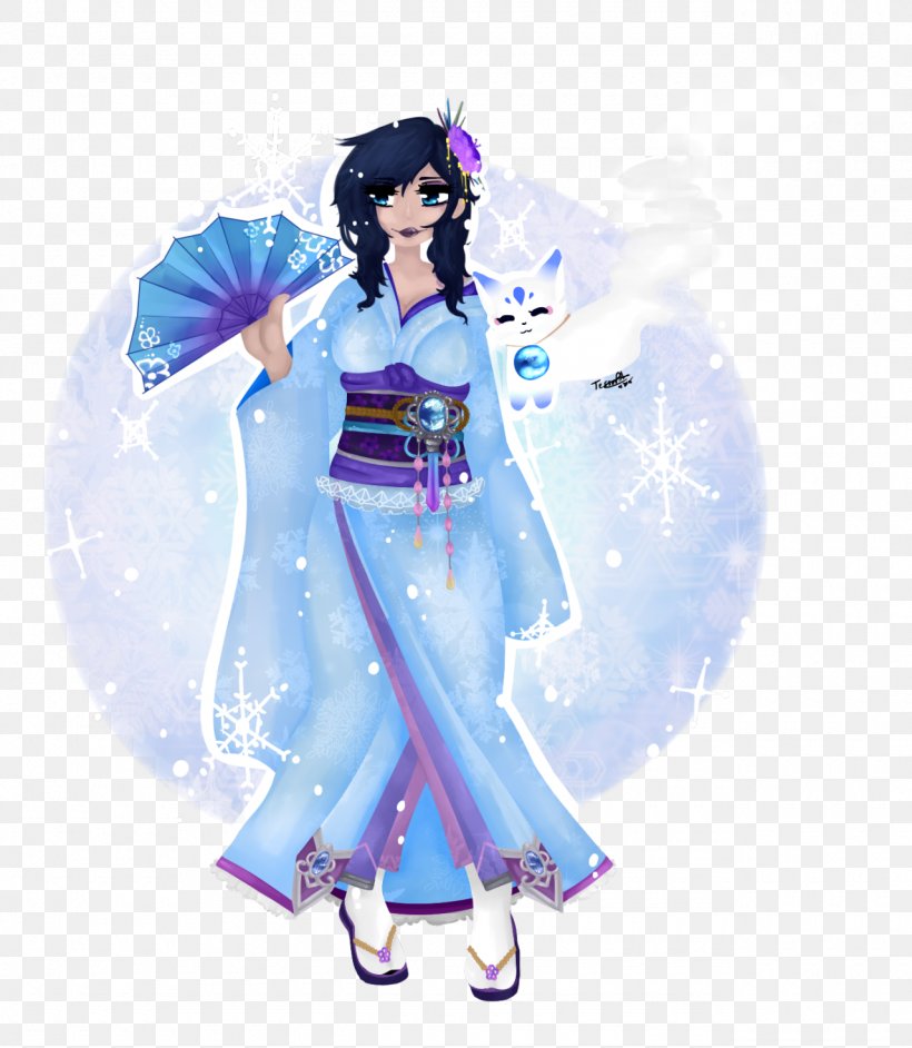 Fairy Geisha Desktop Wallpaper Costume, PNG, 1280x1471px, Watercolor, Cartoon, Flower, Frame, Heart Download Free