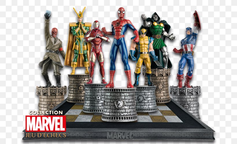 Spider-Man Chess Red Skull Absorbing Man Marvel Universe, PNG, 680x500px, Spiderman, Absorbing Man, Action Figure, Board Game, Chess Download Free