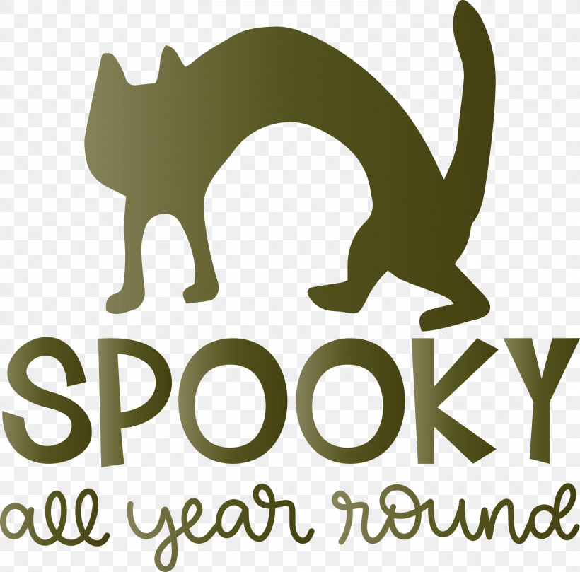 Spooky Halloween, PNG, 3000x2960px, Spooky, Biology, Cat, Dog, Halloween Download Free
