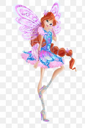 Winx Club Season 1 - Bloom Musa Flora Aisha Roxy PNG