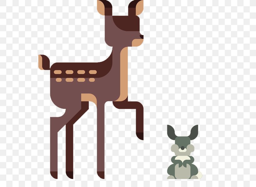 Reindeer Flat Design, PNG, 800x600px, Reindeer, Animation, Cartoon, Deer, Designer Download Free