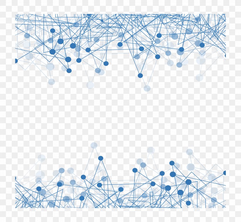 Technology Euclidean Vector, PNG, 3916x3618px, Technology, Area, Blue, Computer Network, Geometry Download Free