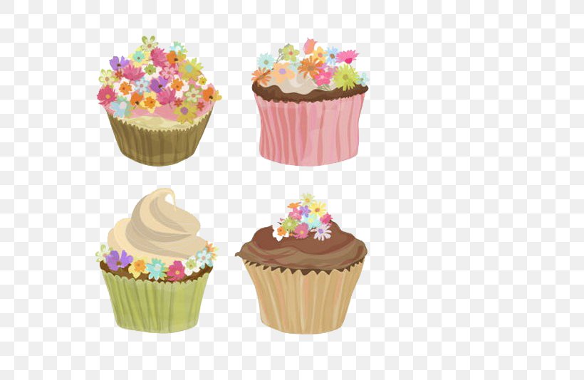 Cupcake Madeleine Muffin Bakery Pound Cake, PNG, 598x534px, Cupcake, Bakery, Baking, Buttercream, Cake Download Free