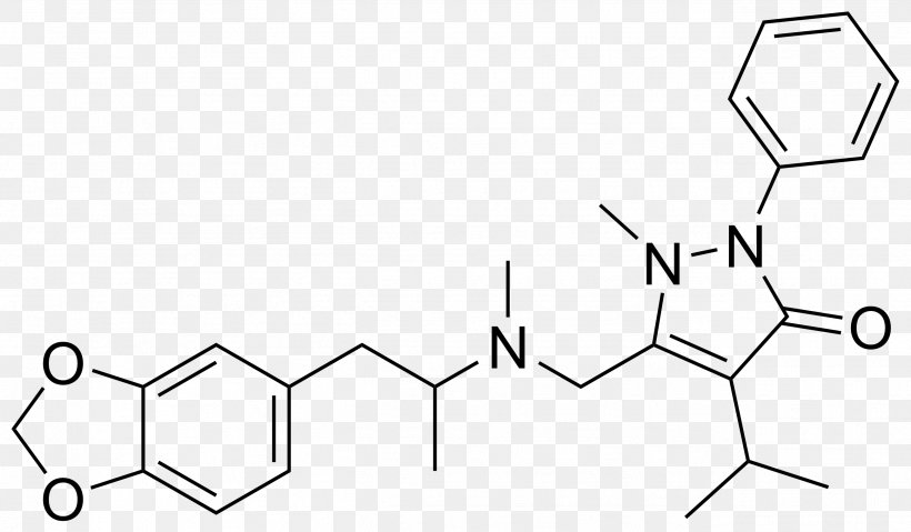 MDMA Molecule Methylone Chemistry Chemical Substance, PNG, 2596x1519px, Mdma, Amphetamine, Area, Ballandstick Model, Beilstein Registry Number Download Free