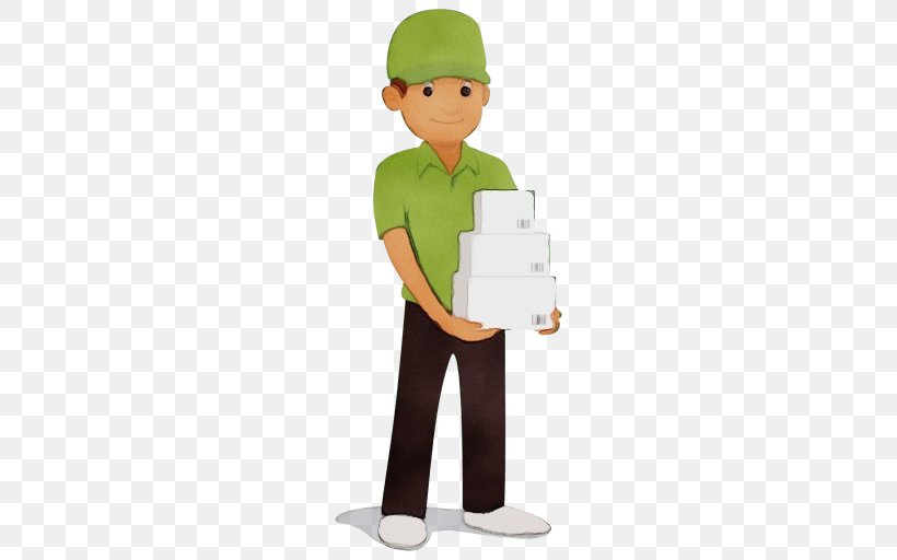 Standing Cartoon Job Construction Worker Headgear, PNG, 512x512px, Watercolor, Cartoon, Construction Worker, Headgear, Job Download Free