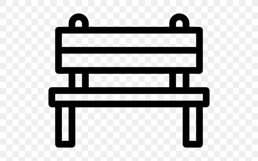 Bench Clip Art, PNG, 512x512px, Bench, Area, Black And White, Drawing ...