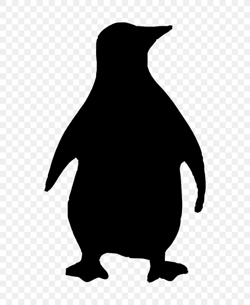 Penguin Silhouette Clip Art, PNG, 676x1000px, Penguin, Beak, Bird, Black And White, Drawing Download Free