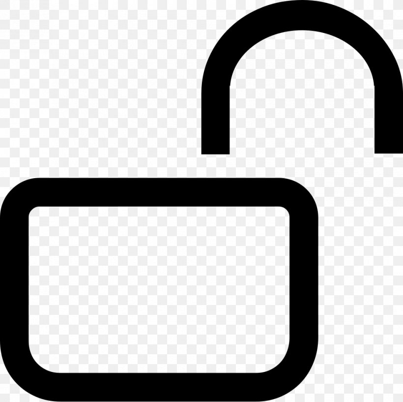 Product Design Padlock Font Line, PNG, 980x977px, Padlock, Area, Black, Black And White, Rectangle Download Free