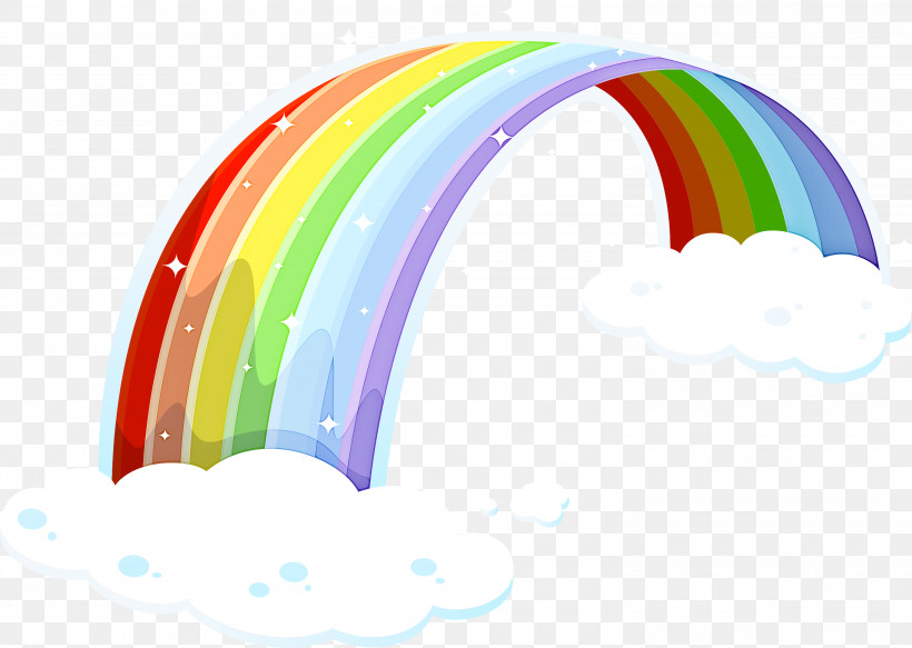 Rainbow, PNG, 3000x2133px, Rainbow, Cartoon, Cloud Iridescence, Orange, Sky Download Free