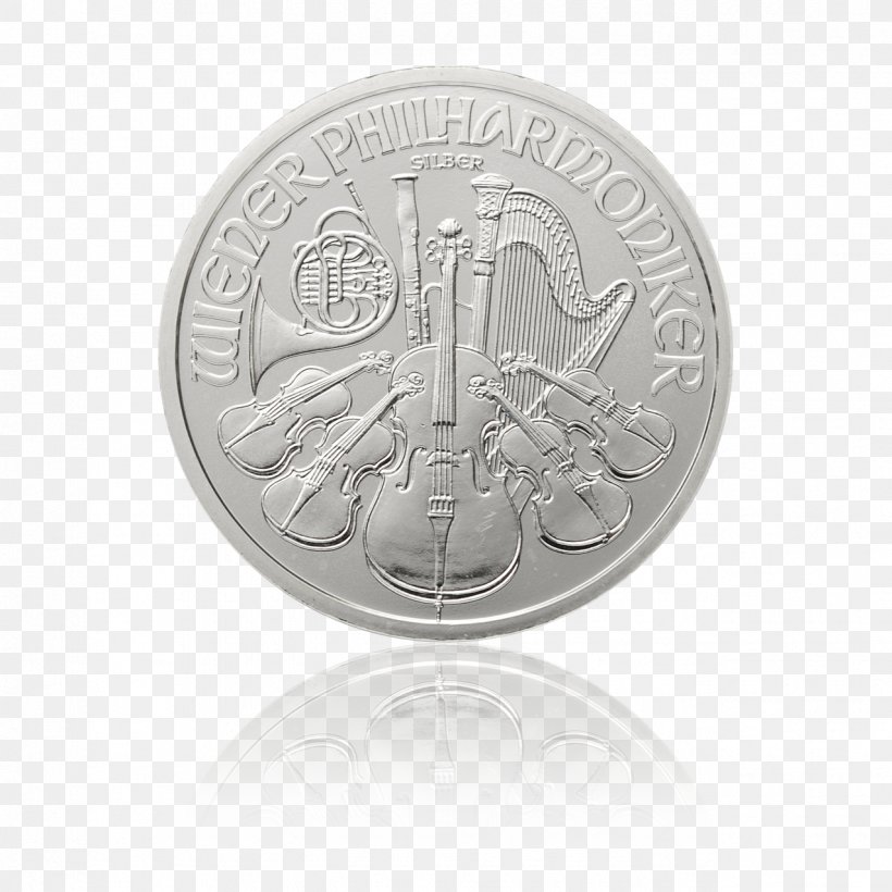 Silver Coin Silver Coin Vienna Philharmonic American Silver Eagle, PNG, 1276x1276px, Coin, American Silver Eagle, Australian Silver Kookaburra, Austrian Mint, Bullion Coin Download Free