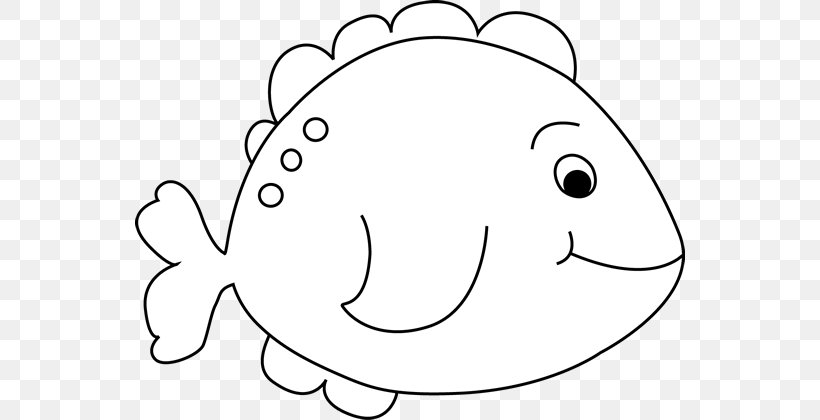 Fish Black And White Royalty-free Clip Art, PNG, 550x420px, Watercolor, Cartoon, Flower, Frame, Heart Download Free