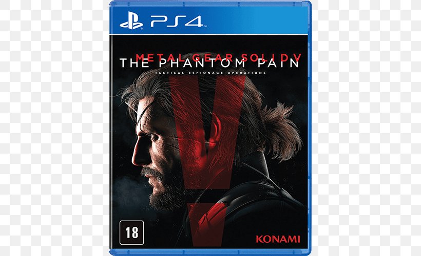 Metal Gear Solid V: The Phantom Pain Metal Gear Solid V: Ground Zeroes Metal Gear Survive PlayStation 4, PNG, 500x500px, Metal Gear Solid V The Phantom Pain, Album Cover, Big Boss, Dvd, Film Download Free