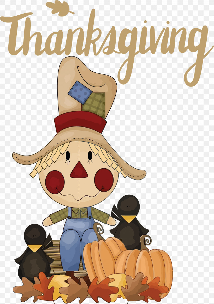 Thanksgiving, PNG, 2114x3000px, Thanksgiving, Cartoon, Drawing, Fall, Scarecrow Download Free