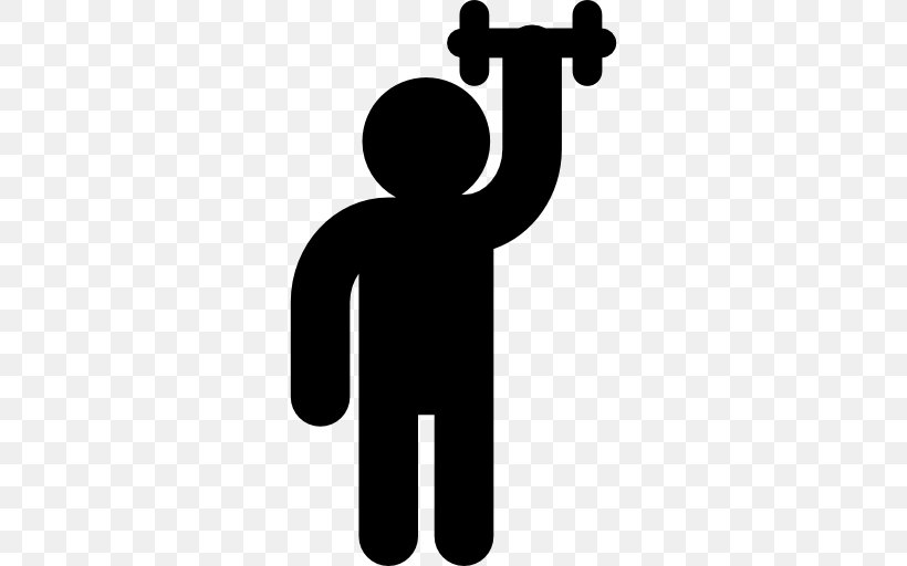 Dumbbell Barbell Silhouette, PNG, 512x512px, Dumbbell, Barbell, Bench, Crossfit, Fitness Centre Download Free