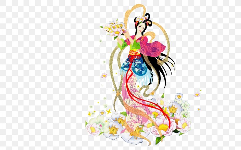 Mid-Autumn Festival 嫦娥奔月 Chang'e Hou Yi, PNG, 1024x640px, Midautumn Festival, Art, Body Jewelry, China, Chinese Mythology Download Free