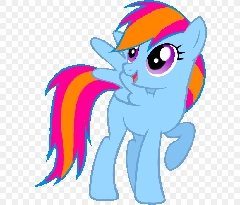 Rainbow Dash Pony Rarity Pinkie Pie Princess Celestia, PNG, 596x700px, Watercolor, Cartoon, Flower, Frame, Heart Download Free