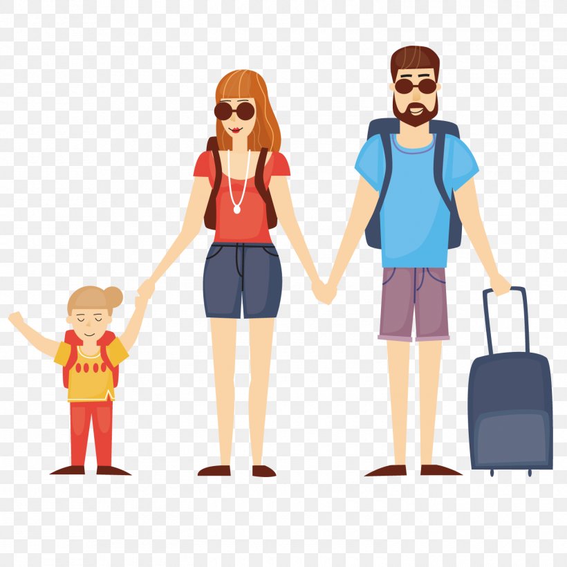 Travel Family Tourism Computer File, PNG, 1500x1500px, Watercolor, Cartoon, Flower, Frame, Heart Download Free