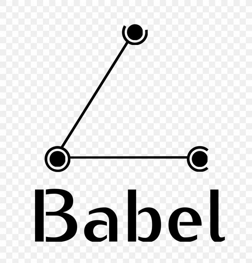 Babel Distance-vector Routing Protocol Communication Protocol, PNG, 1150x1199px, Babel, Area, Black And White, Body Jewelry, Brand Download Free