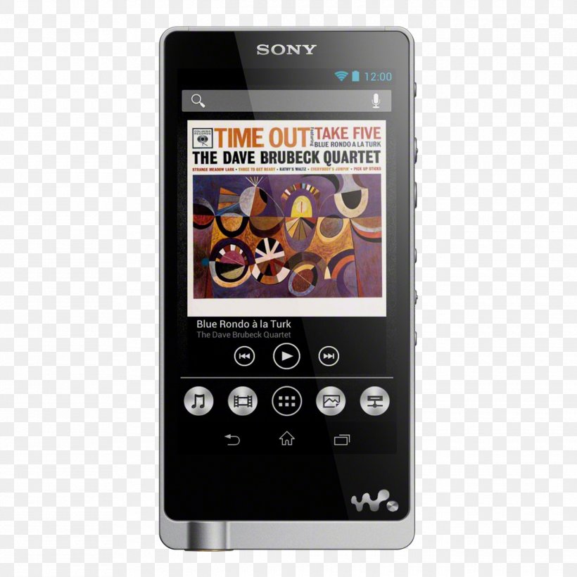 Digital Audio Sony Walkman NWZ-ZX1 High-resolution Audio Portable Media Player, PNG, 1320x1320px, Digital Audio, Audio, Cellular Network, Communication Device, Digital Media Player Download Free