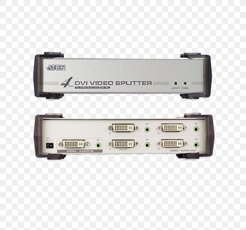 Digital Visual Interface KVM Switches ATEN International Microphone Splitter Video, PNG, 768x768px, Digital Visual Interface, Aten International, Computer Component, Computer Servers, Electronic Device Download Free