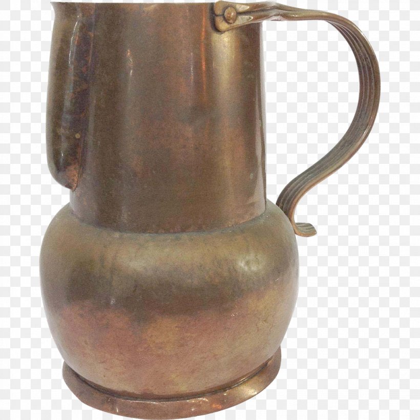 Jug Pottery 01504 Pitcher Copper, PNG, 1023x1023px, Jug, Artifact, Brass, Copper, Cup Download Free