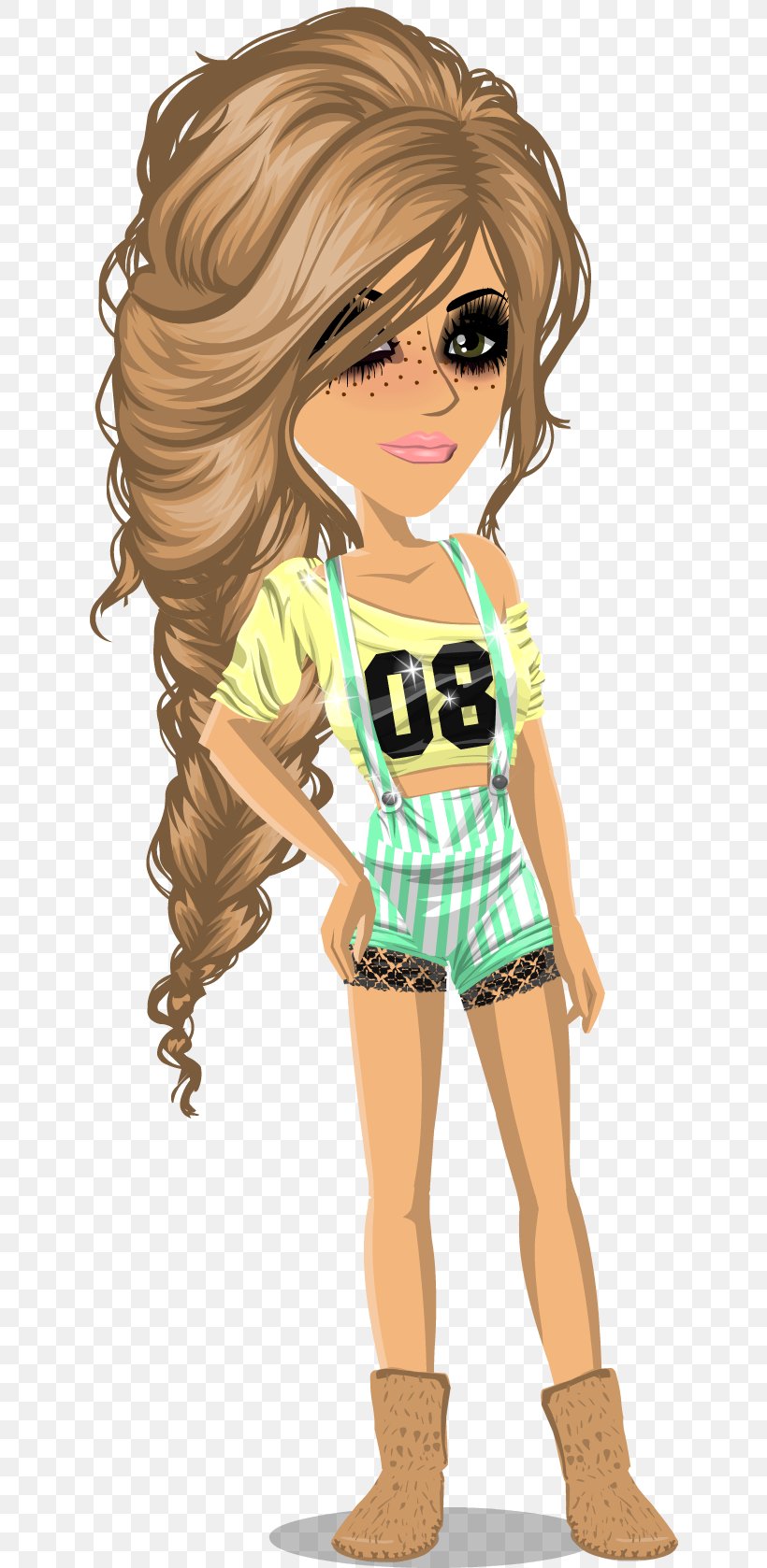 MovieStarPlanet Human Hair Color Minecraft Bun, PNG, 630x1678px, Watercolor, Cartoon, Flower, Frame, Heart Download Free