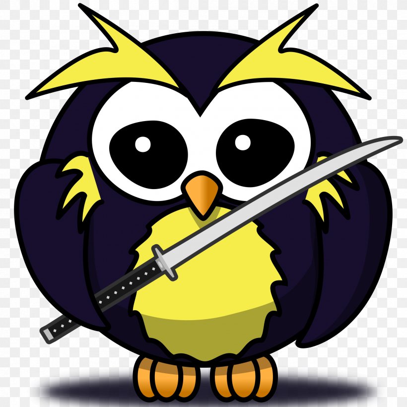 Owl Bird Cartoon Clip Art, PNG, 2400x2400px, Owl, Artwork, Beak, Bird, Bird Of Prey Download Free