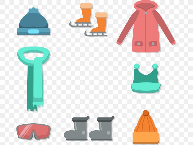 Winter Clothing Winter Clothing Euclidean Vector, PNG, 681x614px, Clothing, Brand, Clip Art, Clothing Accessories, Designer Download Free