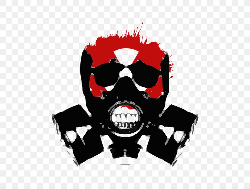 Gas Mask Skull T-shirt Clip Art, PNG, 640x621px, Gas Mask, Art, Fictional Character, Gas, Mask Download Free