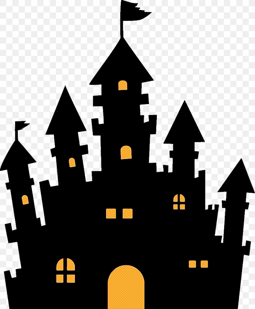 Haunted House Halloween Haunted Halloween, PNG, 844x1024px, Haunted House, Castle, Halloween, Haunted Halloween Download Free