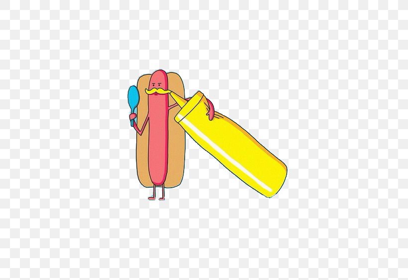 Hot Dog Sausage Cartoon Illustration, PNG, 564x564px, Hot Dog, Art, Cartoon, Deviantart, Drawing Download Free
