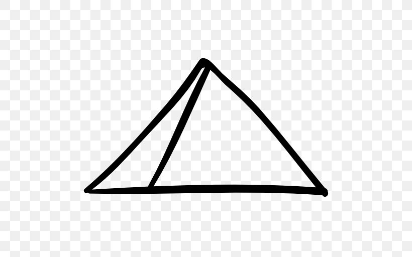 Pyramid Drawing, PNG, 512x512px, Pyramid, Area, Black, Black And White, Building Download Free