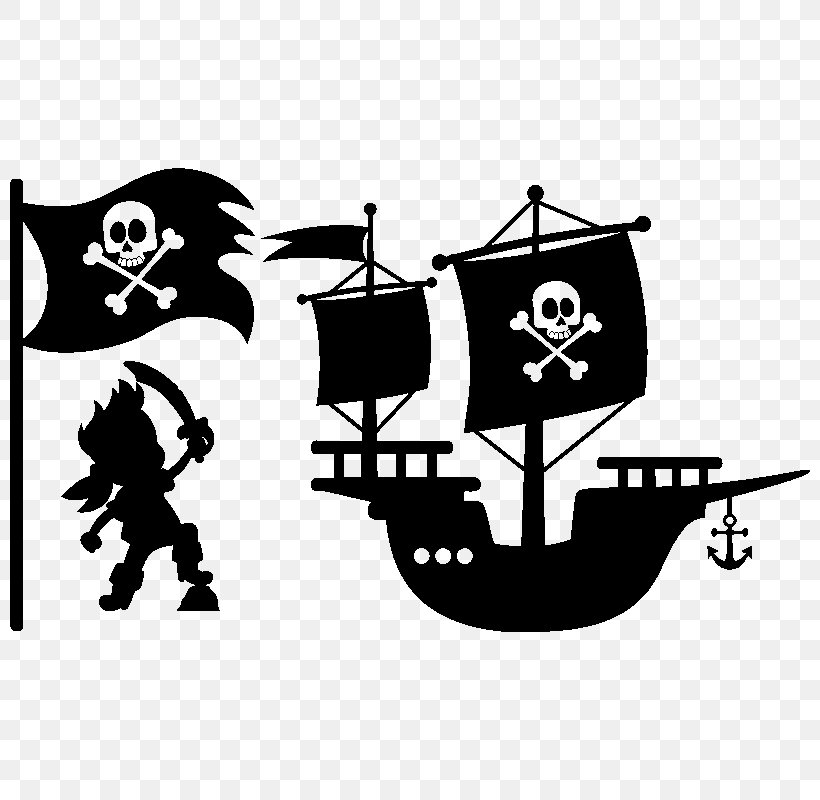 Captain Hook Piracy Logo, PNG, 800x800px, Captain Hook, Black And White, Brand, Buried Treasure, Cartoon Download Free