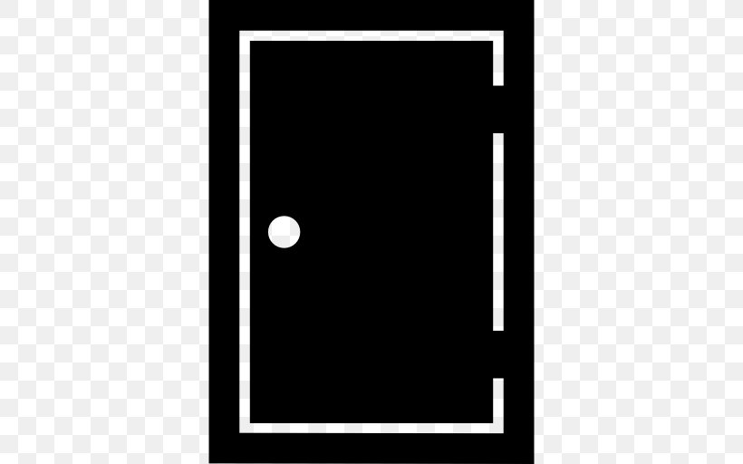 Door Building Picture Frames, PNG, 512x512px, Door, Architectural Engineering, Area, Black, Black And White Download Free