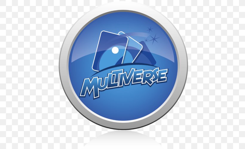 Multiverse Logo Facebook, Inc. Brand, PNG, 500x500px, Multiverse, Blue, Brand, Collectible Card Game, Electric Blue Download Free