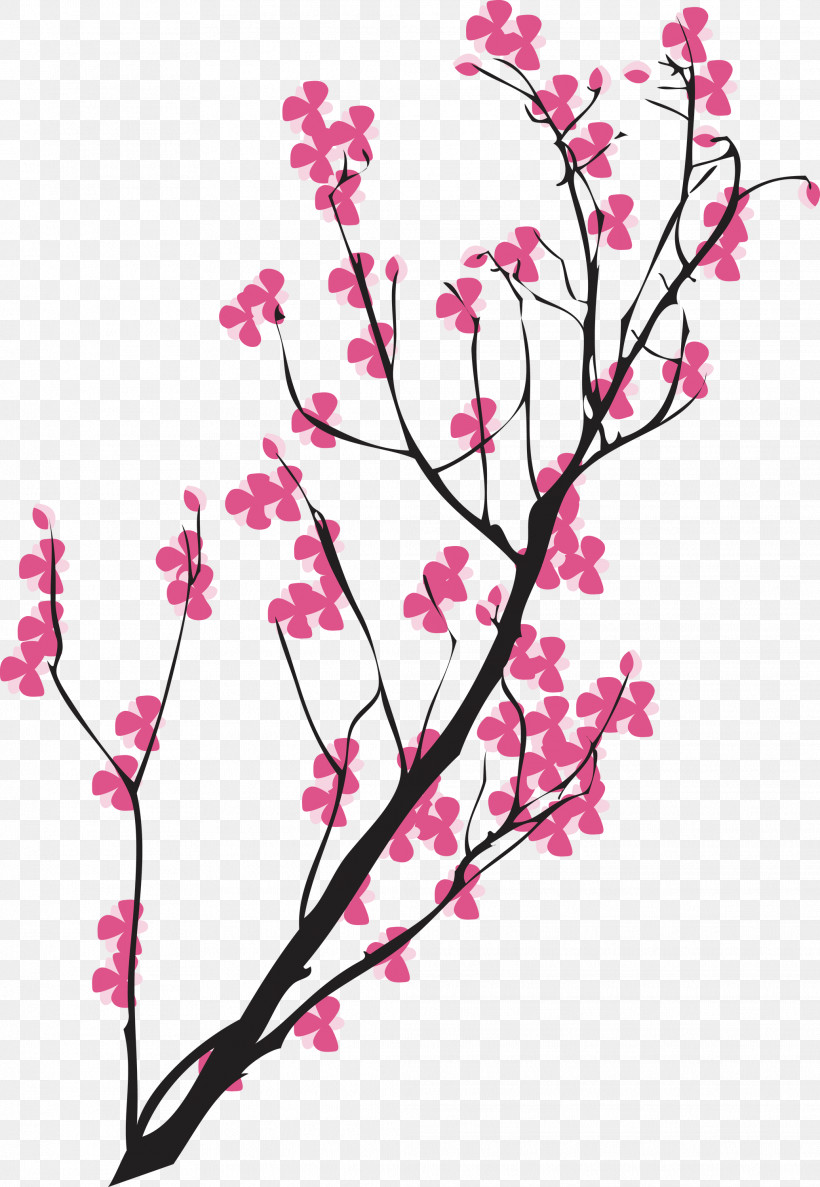 Cherry Flower, PNG, 2071x3000px, Cherry Flower, Blossom, Branch, Flower, Pedicel Download Free