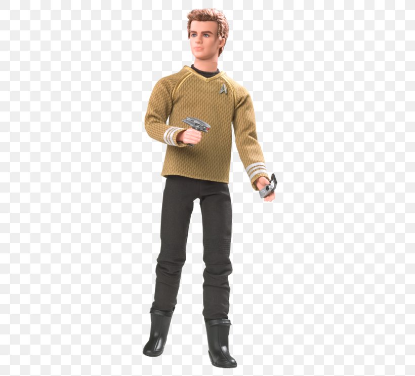 Chris Pine James T. Kirk Uhura Spock Star Trek, PNG, 500x742px, Chris Pine, Barbie, Boy, Costume, Doll Download Free